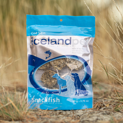 Icelandpet Cod skin 2025 sfeer - productfoto