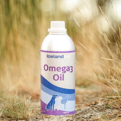 Icelandpet Omega3 oil 2025 sfeer - productfoto