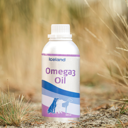 Icelandpet Omega3 oil 2025 sfeer - productfoto (2)