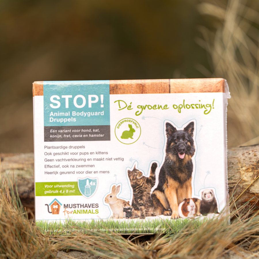 STOP! Animal bodyguard druppels 2025 sfeer - productfoto