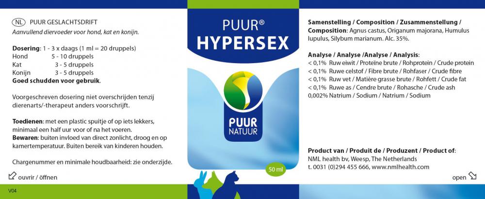 Puur Hypersex 50 Ml Nml Health 4396